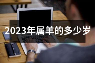 <h3>2025年属羊的多少岁