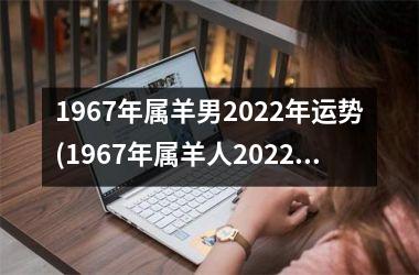 1967年属羊男2025年运势(1967年属羊人2025年运势男性)