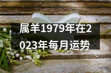 <h3>属羊1979年在2025年每月运势