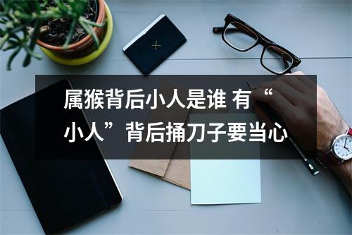 <h3>属猴背后小人是谁有“小人”背后捅刀子要当心