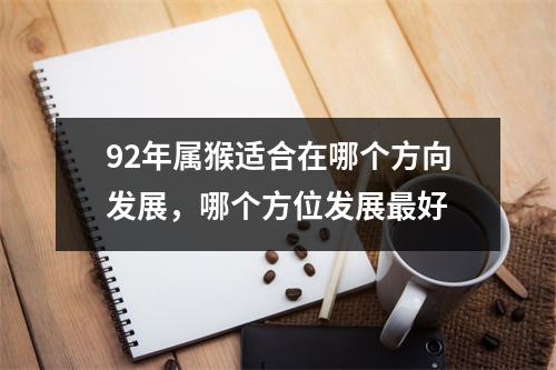 <h3>92年属猴适合在哪个方向发展，哪个方位发展好