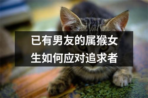 <h3>已有男友的属猴女生如何应对追求者
