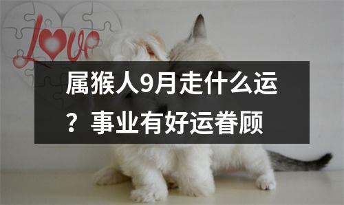 属猴人9月走什么运？事业有好运眷顾