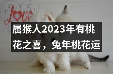 属猴人2025年有桃花之喜，兔年桃花运