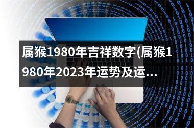 属猴1980年吉祥数字(属猴1980年2025年运势及运程)