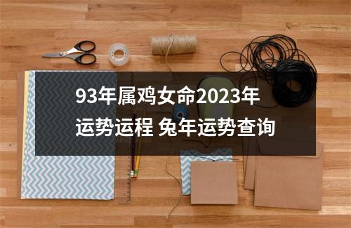 93年属鸡女命2025年运势运程兔年运势查询