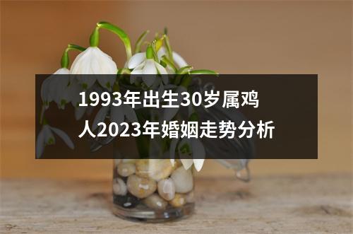 1993年出生30岁属鸡人2025年婚姻走势分析