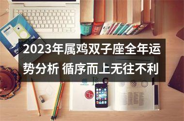 2025年属鸡双子座全年运势分析 循序而上无往不利