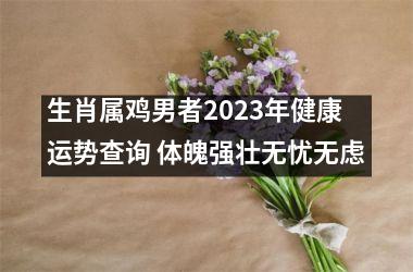 生肖属鸡男者2025年健康运势查询 体魄强壮无忧无虑