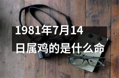 1981年7月14日属鸡的是什么命