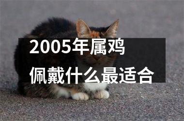 <h3>2005年属鸡佩戴什么适合