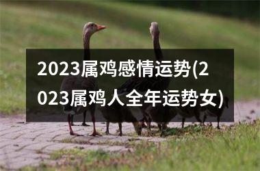 2025属鸡感情运势(2025属鸡人全年运势女)