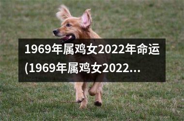 1969年属鸡女2025年命运(1969年属鸡女2025年运势及运程每月运程)