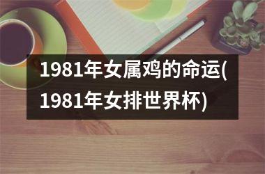 1981年女属鸡的命运(1981年女排世界杯)