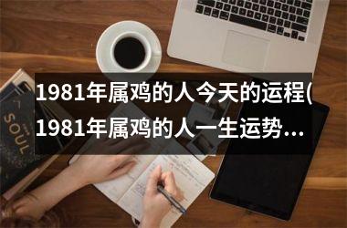 1981年属鸡的人今天的运程(1981年属鸡的人一生运势如何)