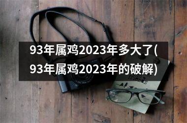 <h3>93年属鸡2025年多大了(93年属鸡2025年的破解)