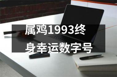 属鸡1993终身幸运数字号