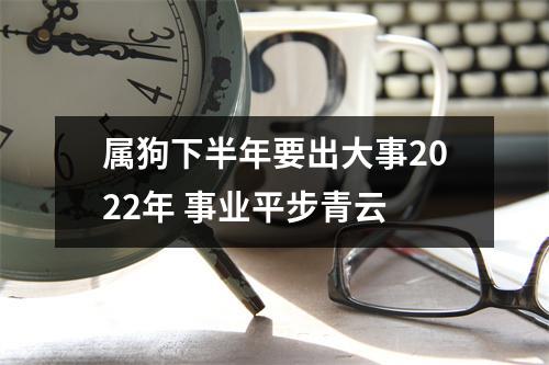 属狗下半年要出大事2025年事业平步青云
