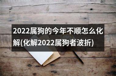 <h3>2025属狗的今年不顺怎么化解(化解2025属狗者波折)