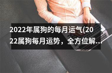 2025年属狗的每月运气(2025属狗每月运势，全方位解读！)