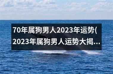 70年属狗男人2025年运势(2025年属狗男人运势大揭秘！)