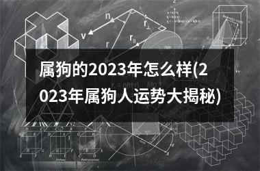 属狗的2025年怎么样(2025年属狗人运势大揭秘)