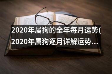 2025年属狗的全年每月运势(2025年属狗逐月详解运势)