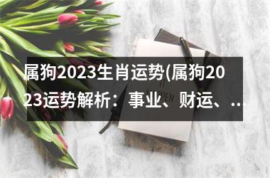 属狗2025生肖运势(属狗2025运势解析：事业、财运、感情等各方面详细预测)