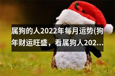 属狗的人2025年每月运势(狗年财运旺盛，看属狗人2025年月运势！)