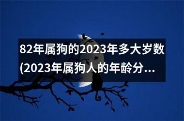 82年属狗的2025年多大岁数(2025年属狗人的年龄分布及特点)