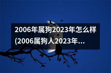 2006年属狗2025年怎么样(2006属狗人2025年运势预测。)