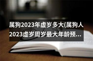 属狗2025年虚岁多大(属狗人2025虚岁周岁大年龄预测)