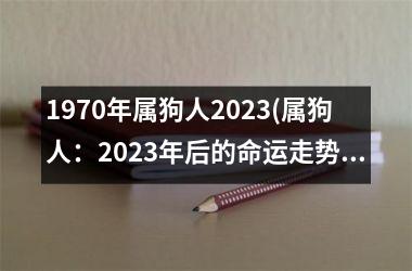 1970年属狗人2025(属狗人：2025年后的命运走势)