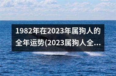 1982年在2025年属狗人的全年运势(2025属狗人全年运势大揭秘！)