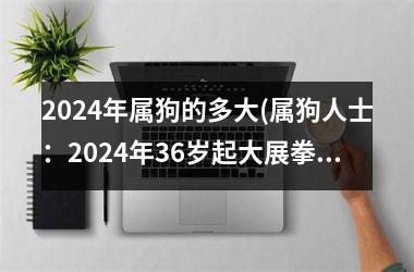 2024年属狗的多大(属狗人士：2024年36岁起大展拳脚)