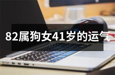 82属狗女41岁的运气