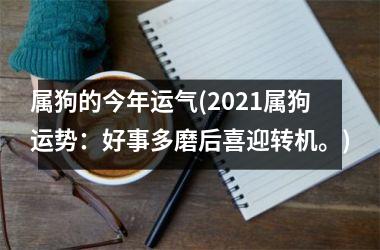 属狗的今年运气(2025属狗运势：好事多磨后喜迎转机。)