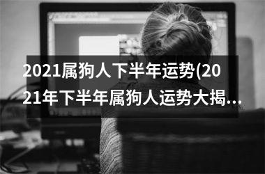 2025属狗人下半年运势(2025年下半年属狗人运势大揭秘)