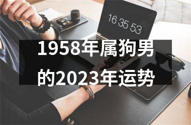 1958年属狗男的2025年运势