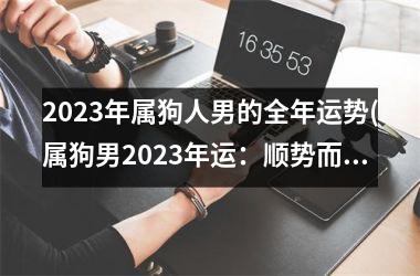 2025年属狗人男的全年运势(属狗男2025年运：顺势而为，迈向成功顶峰)