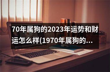 <h3>70年属狗的2025年运势和财运怎么样(1970年属狗的2025年运势和财运怎么样)