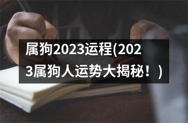 属狗2025运程(2025属狗人运势大揭秘！)