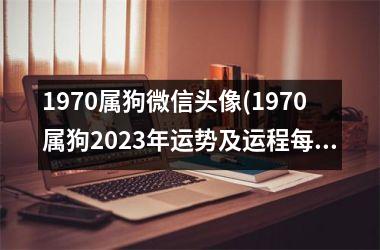 <h3>1970属狗微信头像(1970属狗2025年运势及运程每月运程)