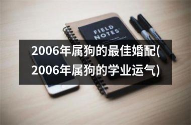 <h3>2006年属狗的最佳婚配(2006年属狗的学业运气)