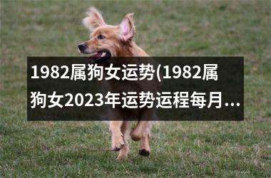1982属狗女运势(1982属狗女2023年运势运程每月运程)