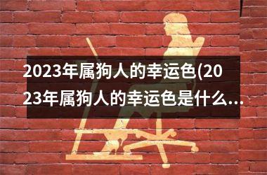 2025年属狗人的幸运色(2025年属狗人的幸运色是什么颜色)