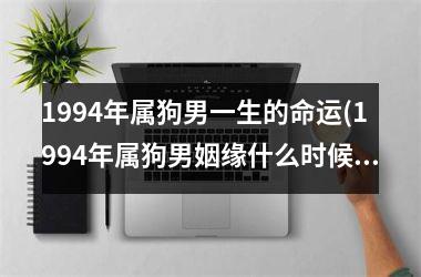 1994年属狗男一生的命运(1994年属狗男姻缘什么时候到)