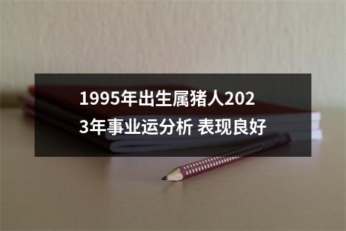 1995年出生属猪人2025年事业运分析表现良好