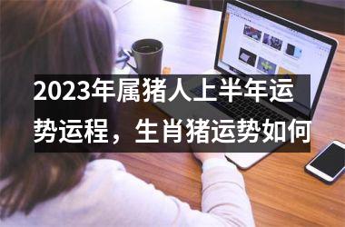 2025年属猪人上半年运势运程，生肖猪运势如何