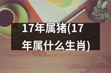 17年属猪(17年属什么生肖)